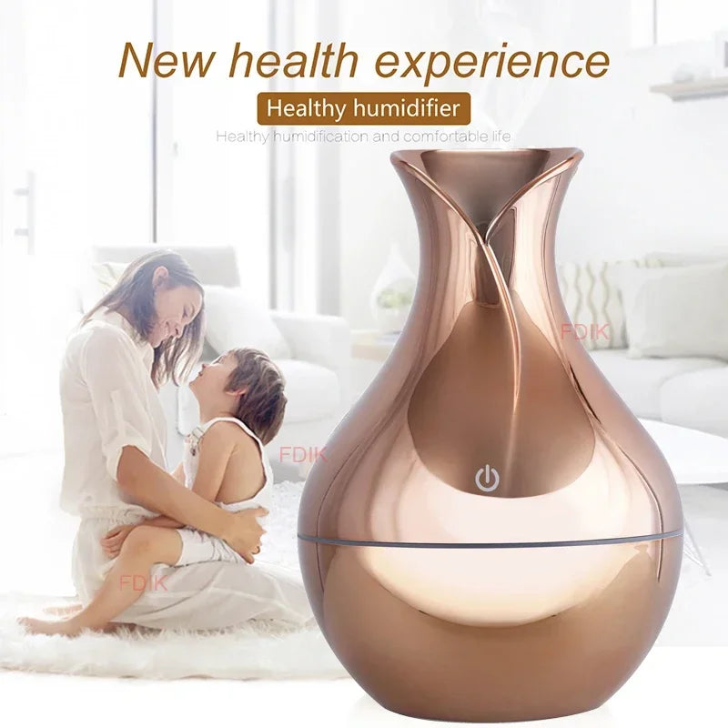 130ML Ultrasonic Air Home Humidifier Mini Mist Maker Aroma Diffuser USB Aroma Essential Oil Diffuser For home office