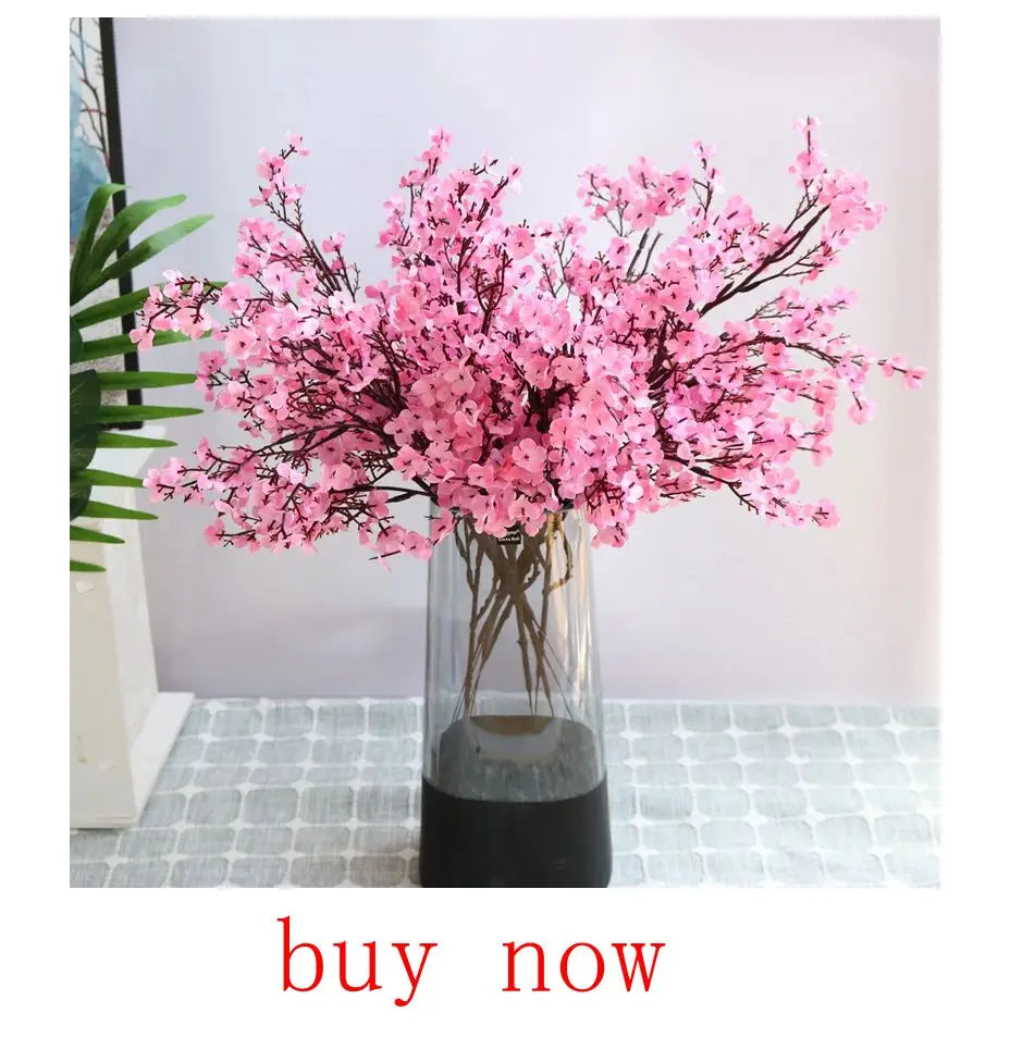 5/10Pcs Pampas Grass Reed Artificial Plant Hot Sale Home Outdoor Garden Wedding Bridal Bouquet DIY Festival Scrapbook Decoration