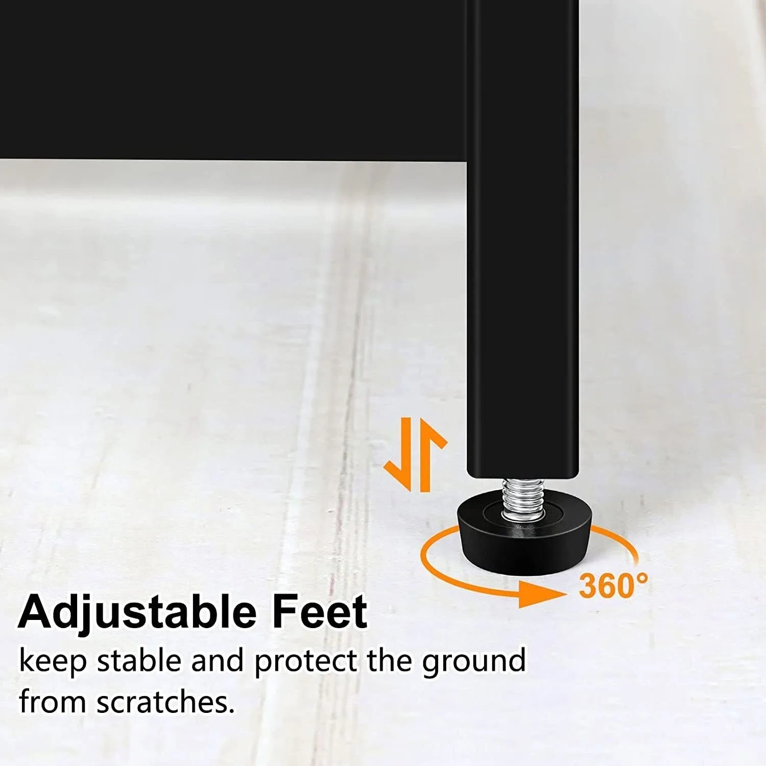 Nightstands Set of 2,2 Tier Narrow End Side Tables Bedroom with Storage Shelf,Bedside Tables for Bedroom,Living Room, Sofa Couch