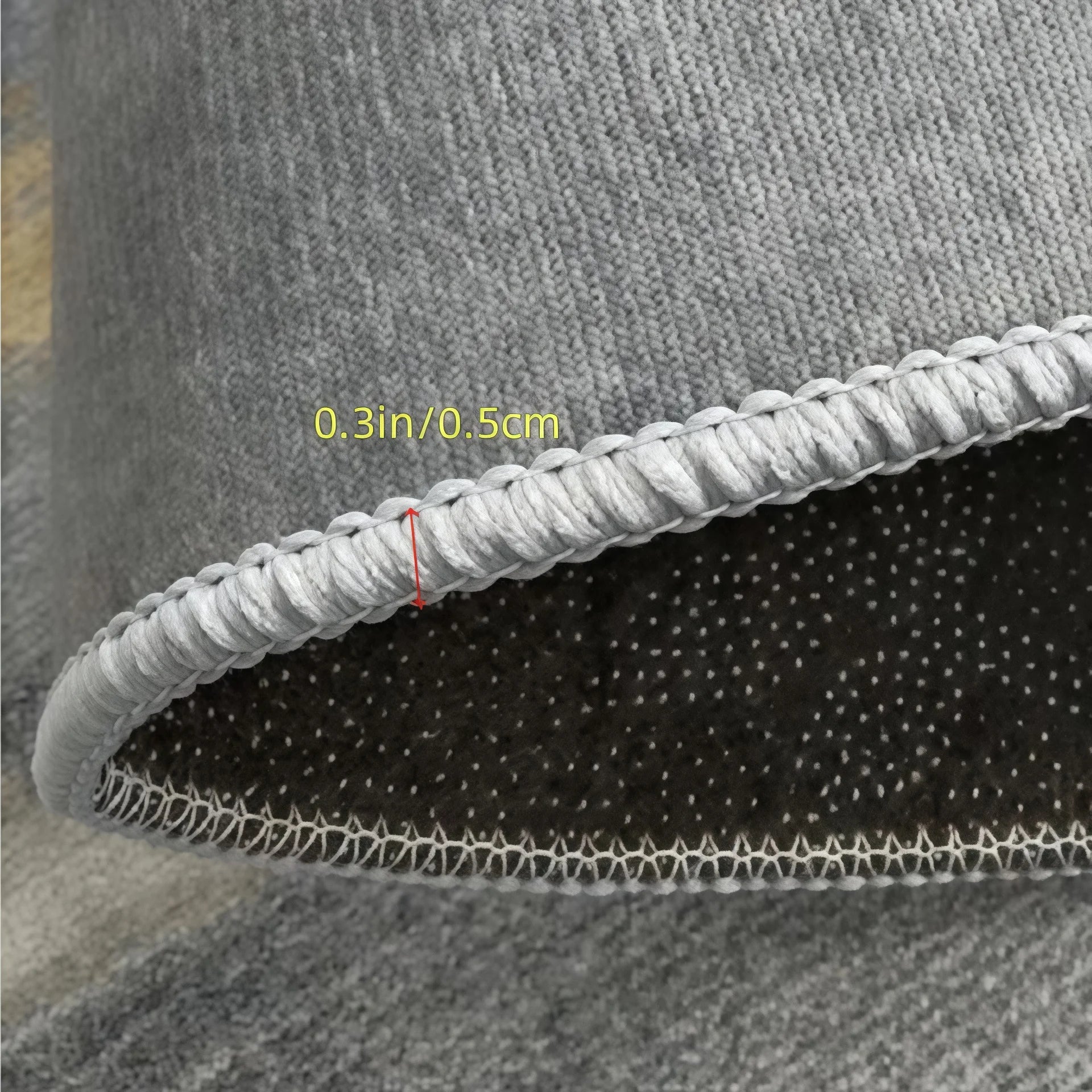 Modern Minimalist Rug - Stain-Resistant and Non-Slip Bedside Mat for Bedroom Living Room Sofa Rug Home Decor