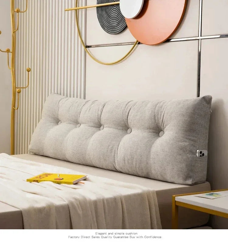 Headboard Pillow Triangle Cushion Backrest Pain Relief Sofa Waist Cushion Wedge Sleeping Pillow for Decorative Pillows for Bed