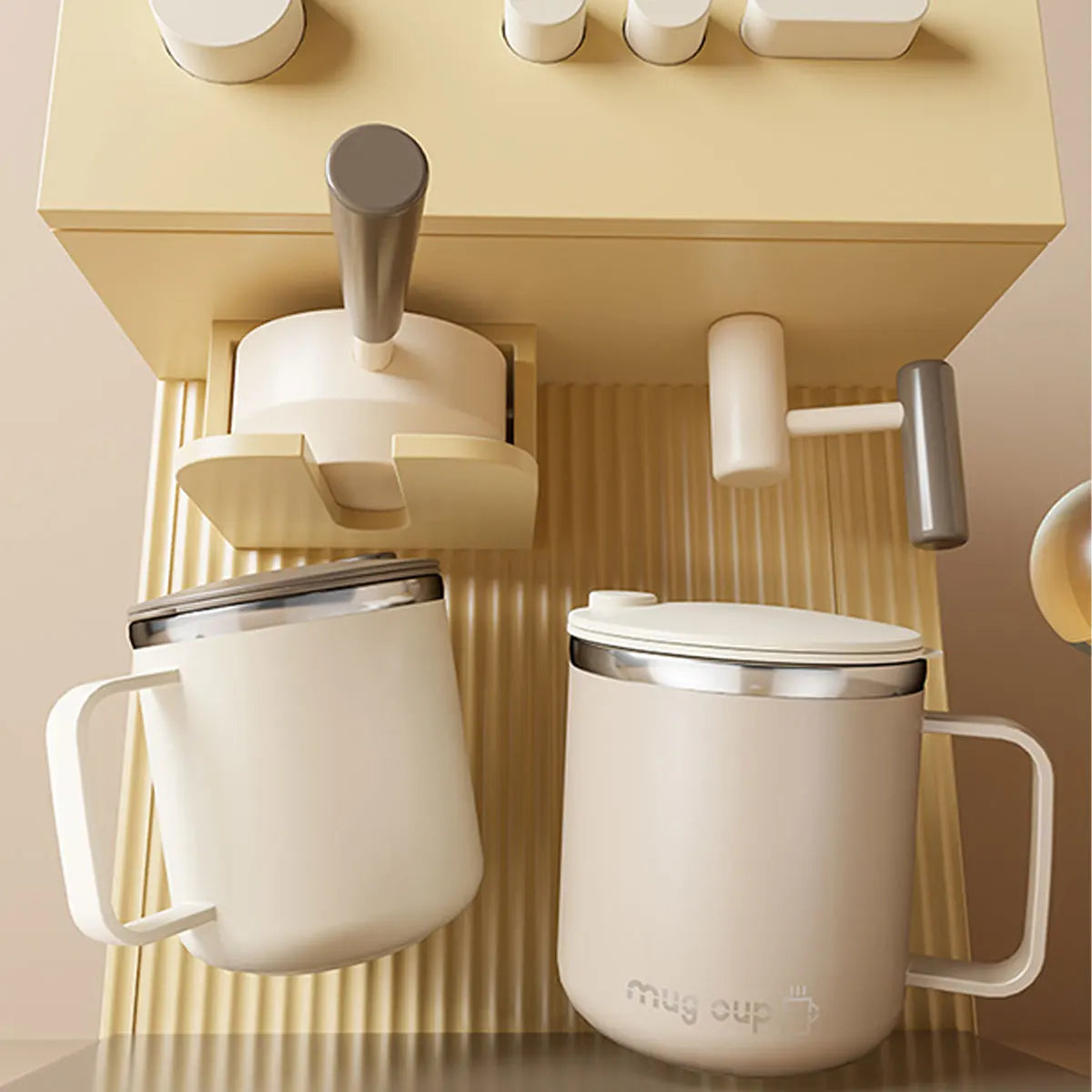 400ML Insulated Coffee Mug with Lid – Double Wall Stainless Steel Drinkware