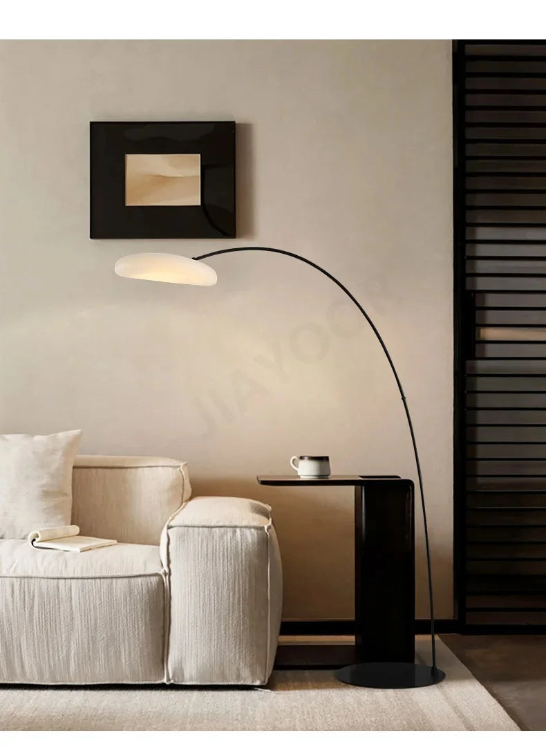 Creative Floor Lamp Modern Minimalist Standing Light Living Room Fishing Lamp Artistic Mood Lamp Bedroom LED Lighting Fixture