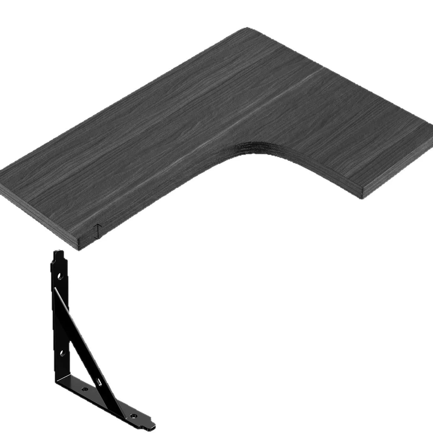 Space Saving Corner Wall Shelves Modern Corner Wall Mounted Shelves Delicate Wood Floating Shelves for Decoration