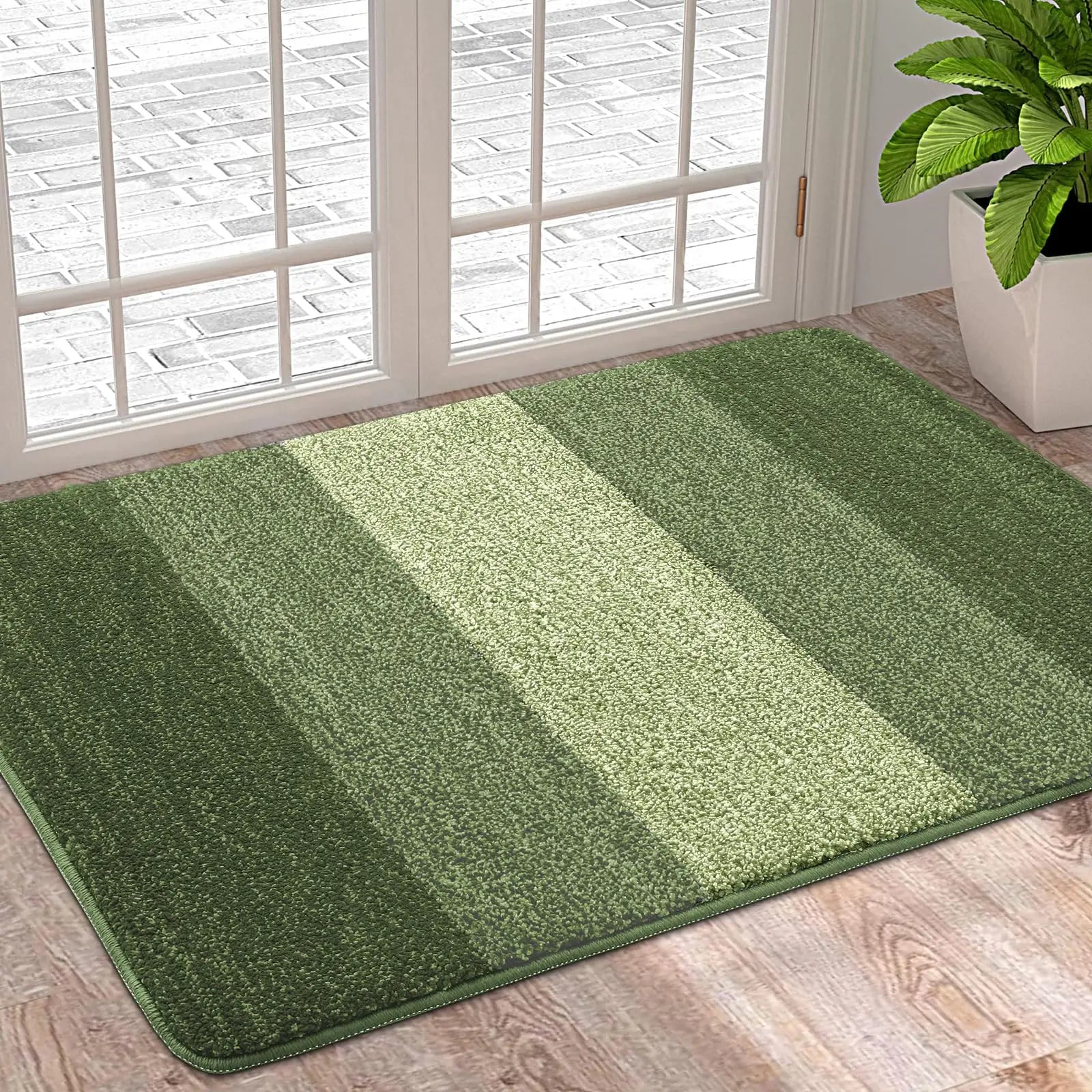 Kitinjoy Door Mats Indoor For Front Back Door Machine Washable Soft Doormats Dirt Trapper Door Mat Super Absorbent Entrance Rugs