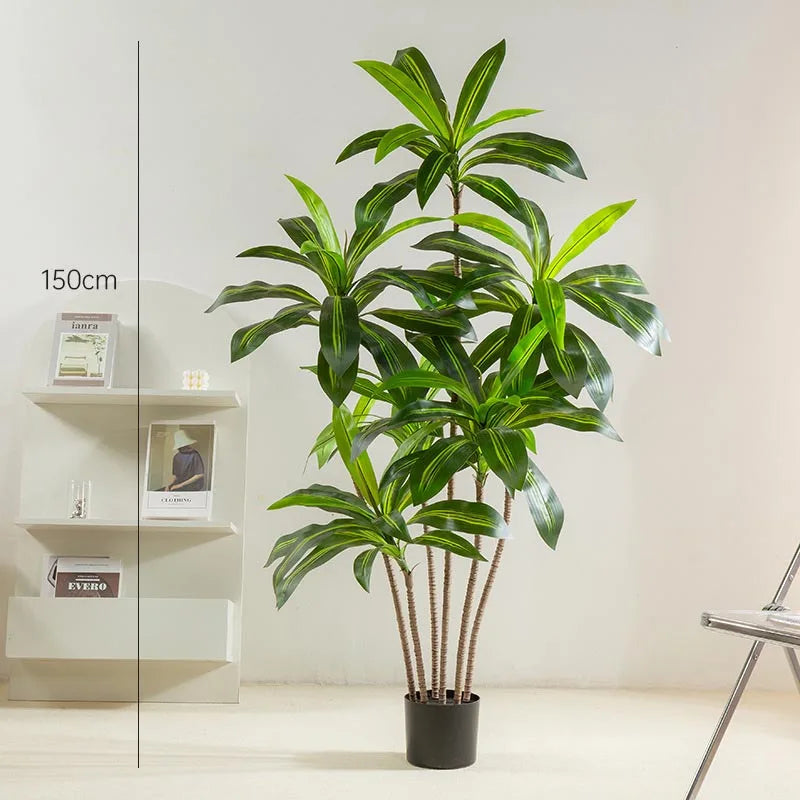 Home Ornament Large Floor Simulation Green Plant Brazilian Wood Potted Plant Home Interior Decoration Ornament Simulation Tree