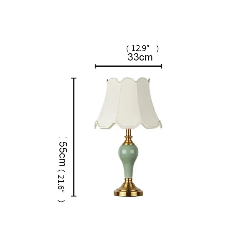 CEDRIC Table Lamps Desk Lighting Contemporary Ceramic LED for Home Office Creative Hotel Decoration