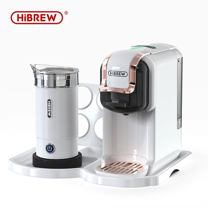 HiBREW 5-in-1 Multi-Capsule Coffee Machine – 20 Bar Hot & Cold Espresso Maker