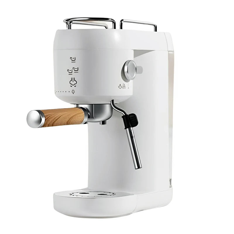 Professional Electric Espresso Coffee Maker – 15 Bar Italian Machine with Automatic Milk Frother