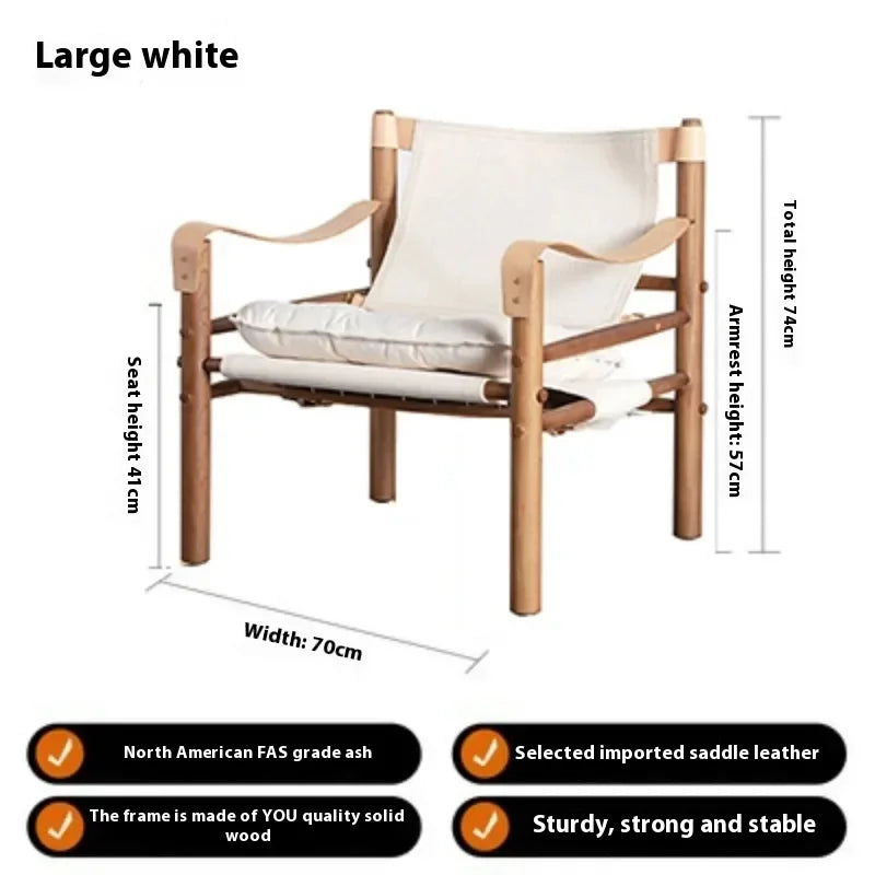 Designer Vintage Accent Chair – Single Lounge Sofa Chair