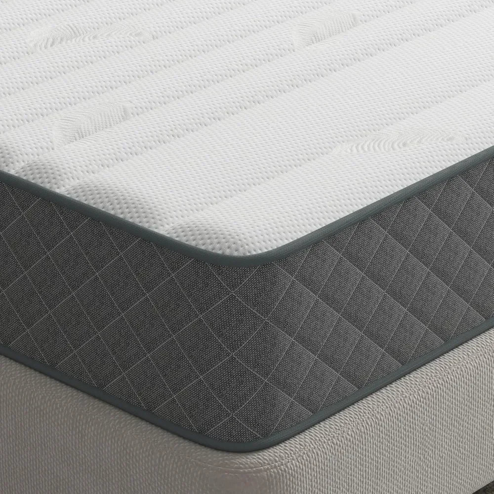 Firm Full Mattress Hybrid Full Mattress in a Box with Gel Memory Foam, Pocket Innerspring, Pressure Relief, Motion Isolation