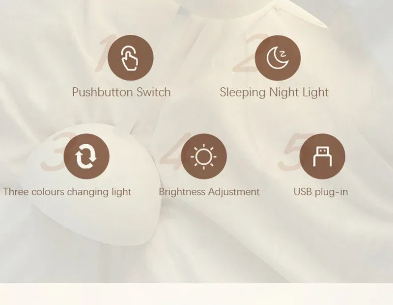 Nordic LED Flowers Table Lamp USB Dimmable Night Light for Bedroom Bedside Desk Lighting Home Living Room Decor