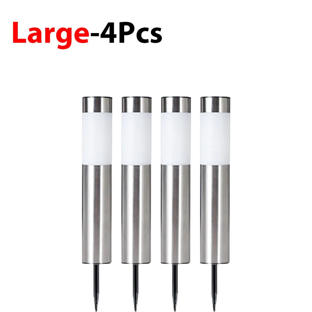 Solar Garden Pathway Lights – Outdoor LED Ground Lights (Pack Options)