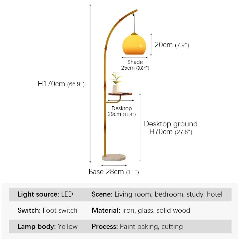 OUTELA Nordic Floor Lamp Modern Family Iiving Room Bedroom Homestay Creativity  LED  Decorative Standing Light