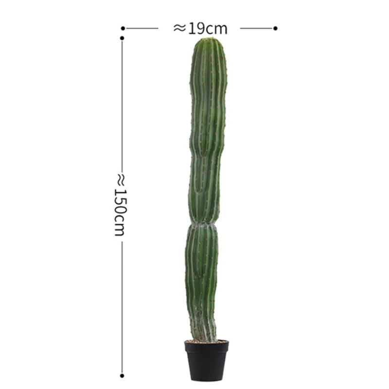 Modern Artificial Cactus Large Garden Yard Artificial Plants Decorations Elegant Plants Beautiful Fake Bonsai Aesthetic Supplies
