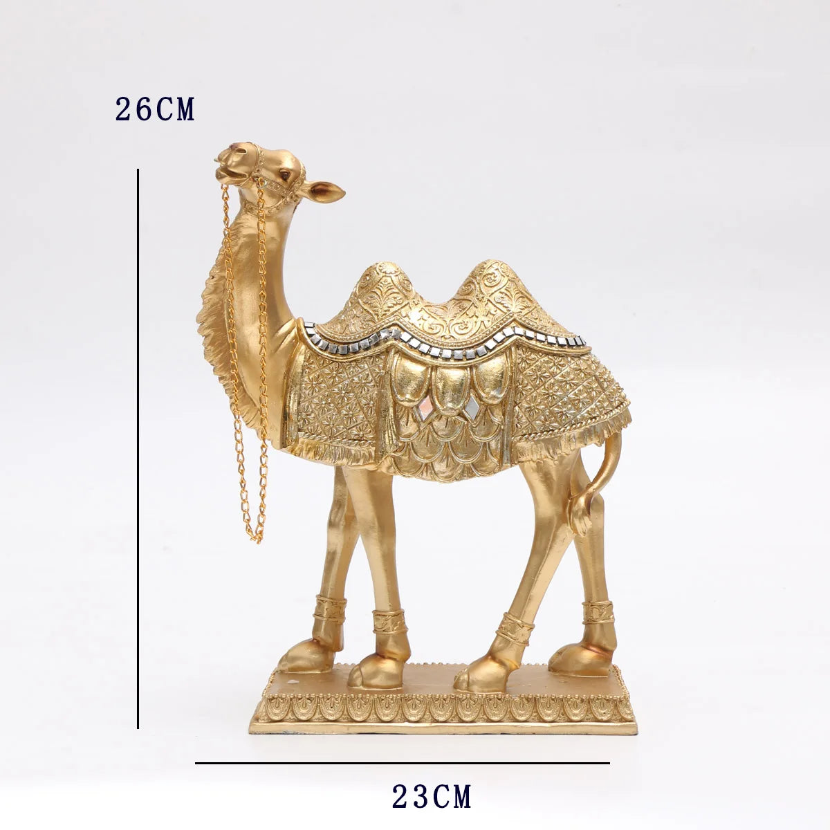 Classic Light Luxury Art Camel Statue: Indoor Decorative Item for Christmas, Halloween, Hanukkah, Thanksgiving, Valentine'S Day