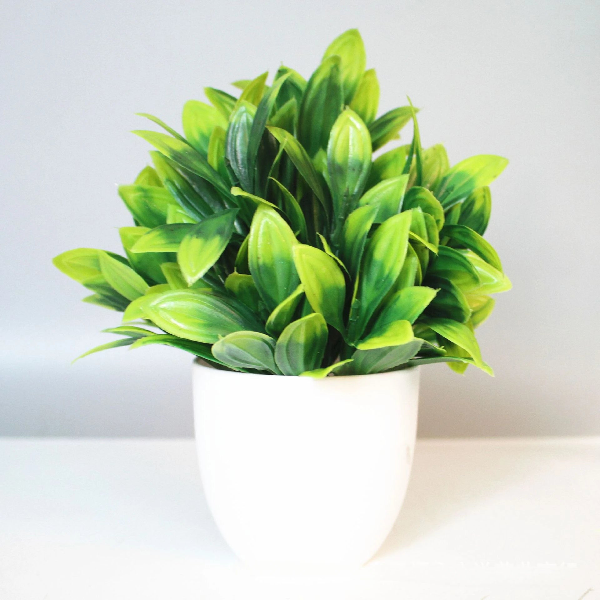 Wholesale Artificial Plant Potted Plants Fake Green Plants Indoor and Outdoor Decorations Plastic Bonsai Home Decorations