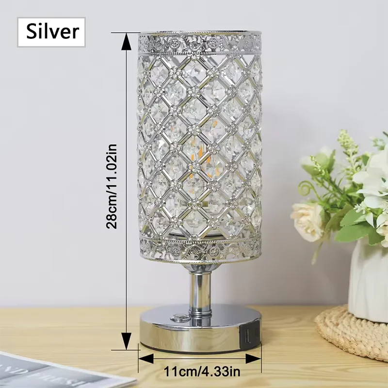 USB Rechargeable LED Table Lamp Touch Sensor Desktop Night Light for Hotel Bedroom Livingroom Study Room Decor Table Lamps