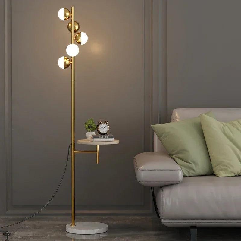 ASHER Contemporary Floor Lamp Luxury Living Room Bedroom Study Villa Hotel LED Fashion Creativity Decorative Standing Light