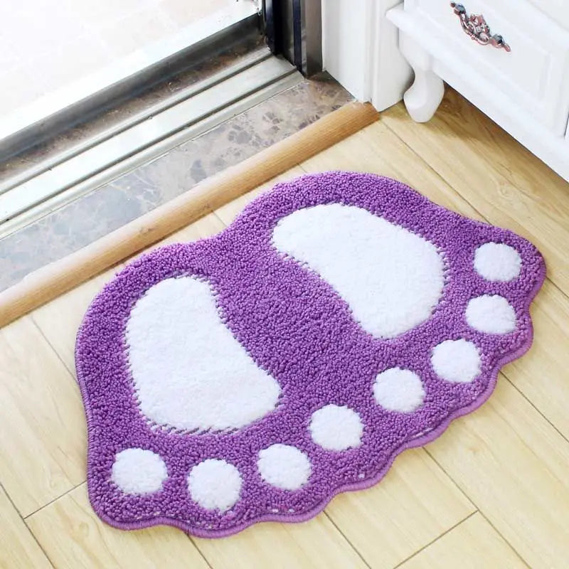 Floor Bath Waterproof Anti-Slip Bedside Rug For Bedroom, Winter Protection Home Decoration For Autumn And Winter