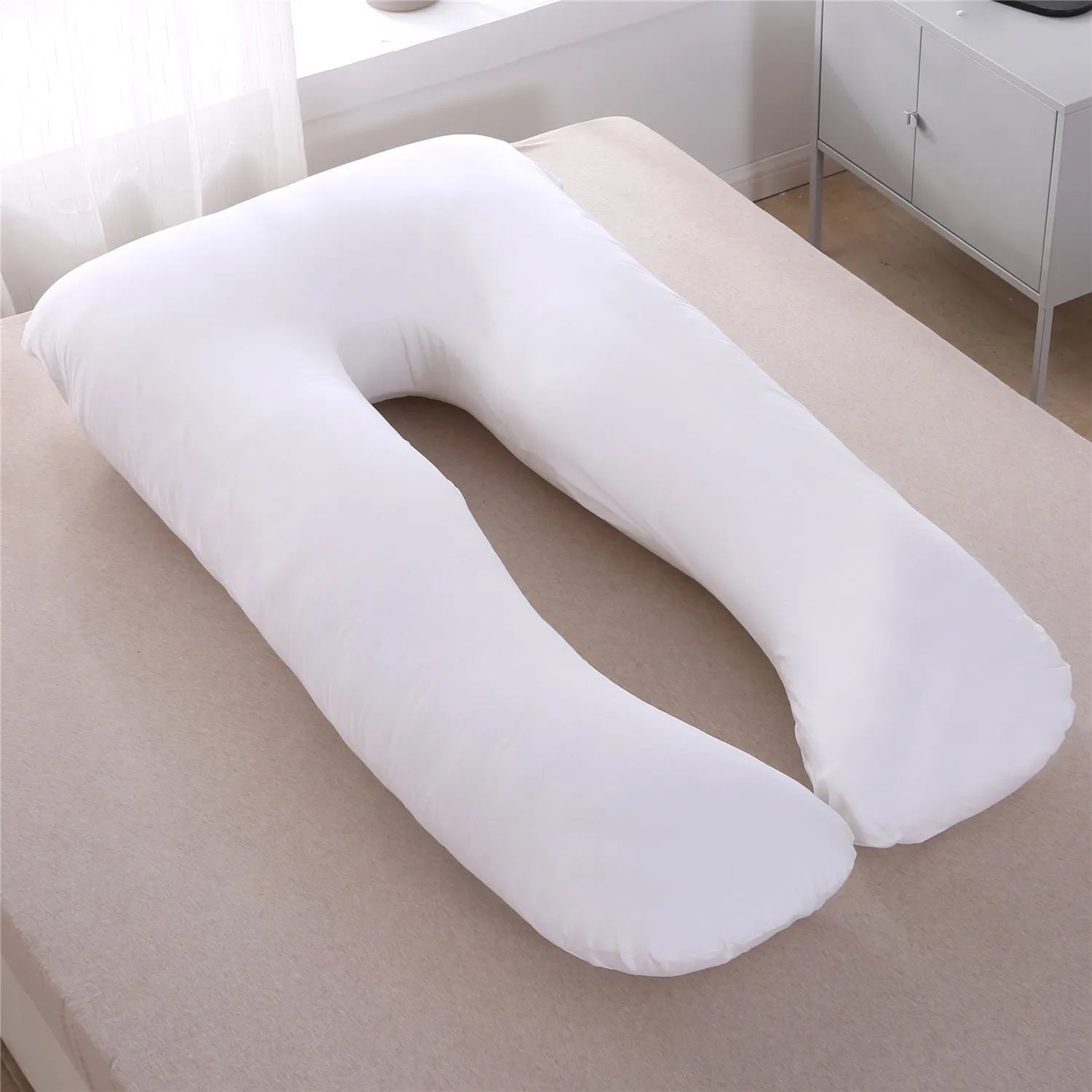 Multifunctional Pregnant Women's Pillow Side Lying Pillow Pure Cotton Detachable and Washable U-shaped Napping Pillow Cushion