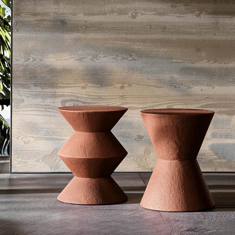 Nordic Designer side stool coffee table  Small Round bed side table living room