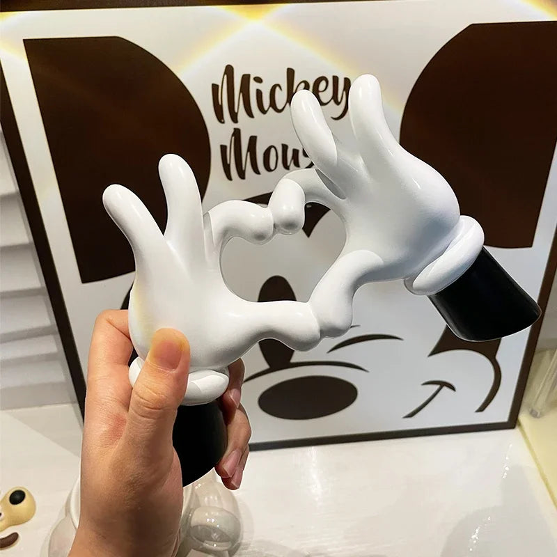 Aesthetic Hand Figurines Worship Money Creative Resin Sculpture Art Hand Statue Luxury Livingroom Decoration Desk Accessories