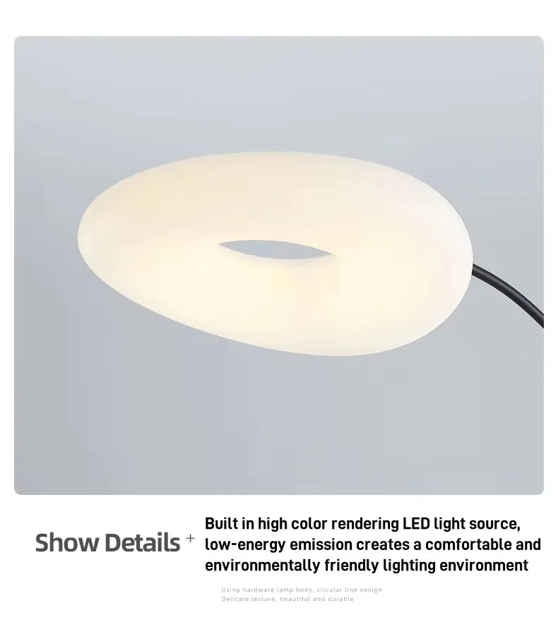 Creative Floor Lamp Modern Minimalist Standing Light Living Room Fishing Lamp Artistic Mood Lamp Bedroom LED Lighting Fixture