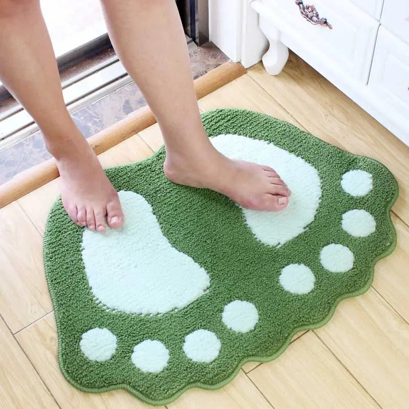 Floor Bath Waterproof Anti-Slip Bedside Rug For Bedroom, Winter Protection Home Decoration For Autumn And Winter