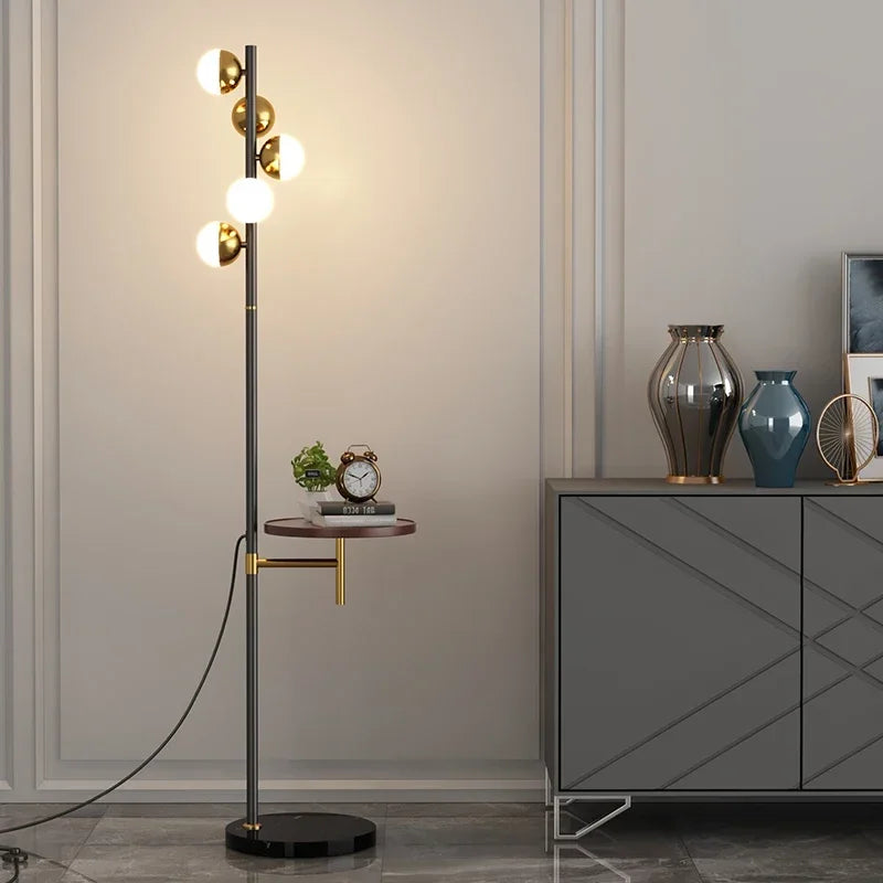 ASHER Contemporary Floor Lamp Luxury Living Room Bedroom Study Villa Hotel LED Fashion Creativity Decorative Standing Light