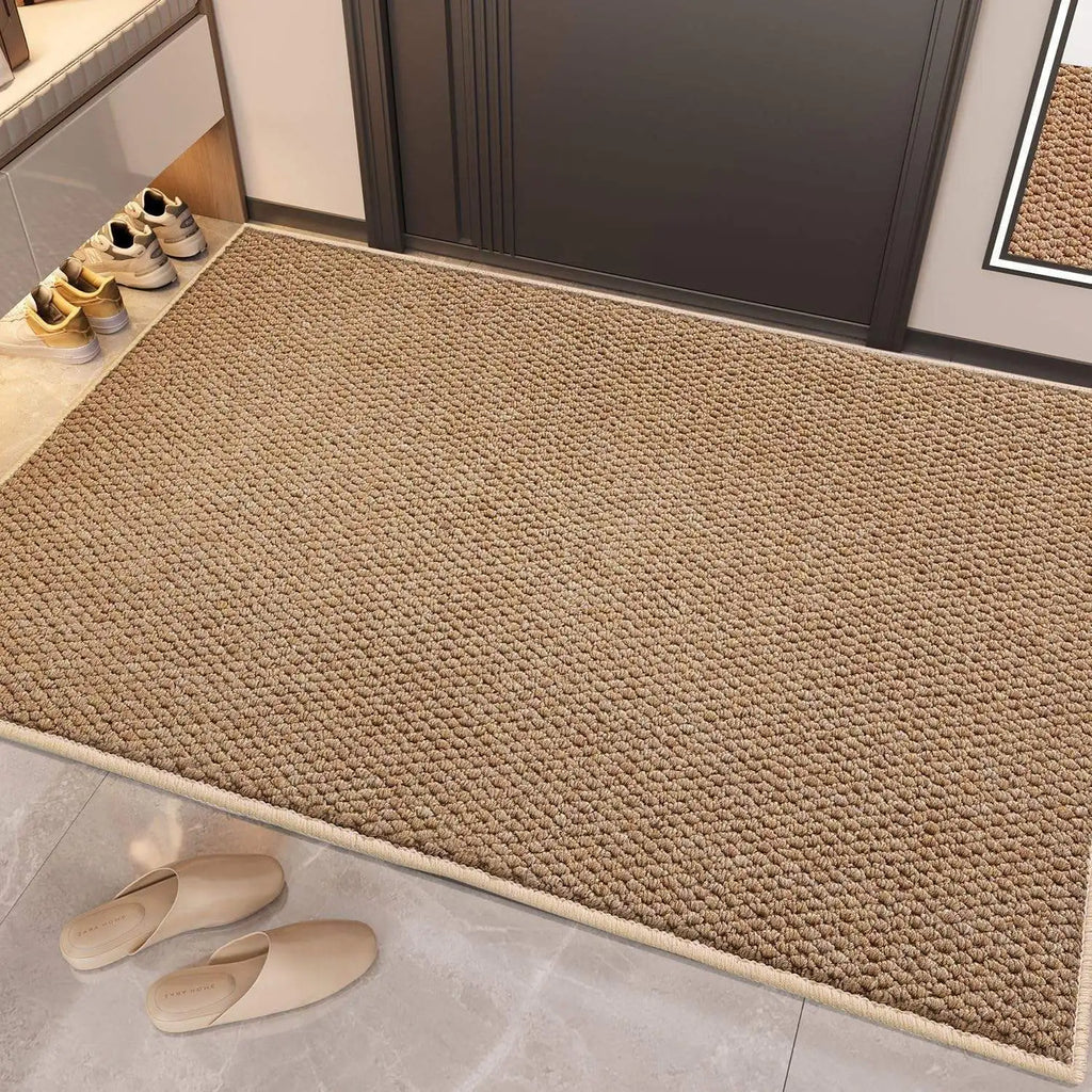 Front Door Welcome Mat – Indoor Outdoor Entryway Doormat, Non-Slip & Washable