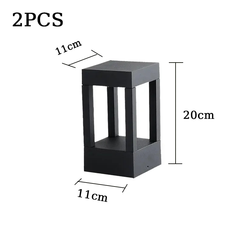 Outdoor Lawn Lamp LED Waterproof Lawn Light Garden Patio Porch Floor Lamps Swim Pool Grassland Road Lighting Decoration Lights