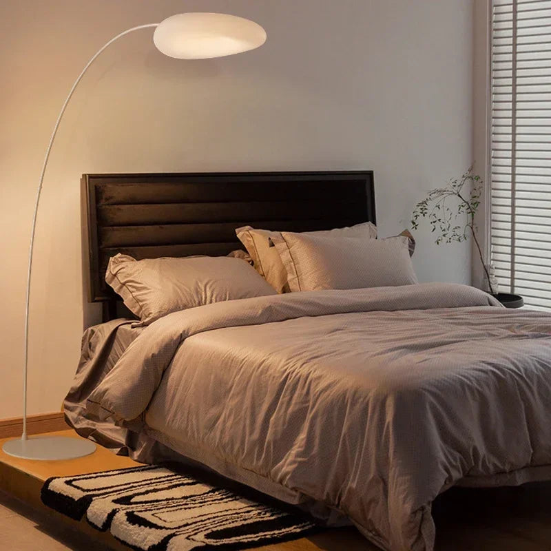 RONIN Fishing Floor Lamp Nordic Modern Family Living Room Beside The Sofa Creative LED Decorative Standing Light