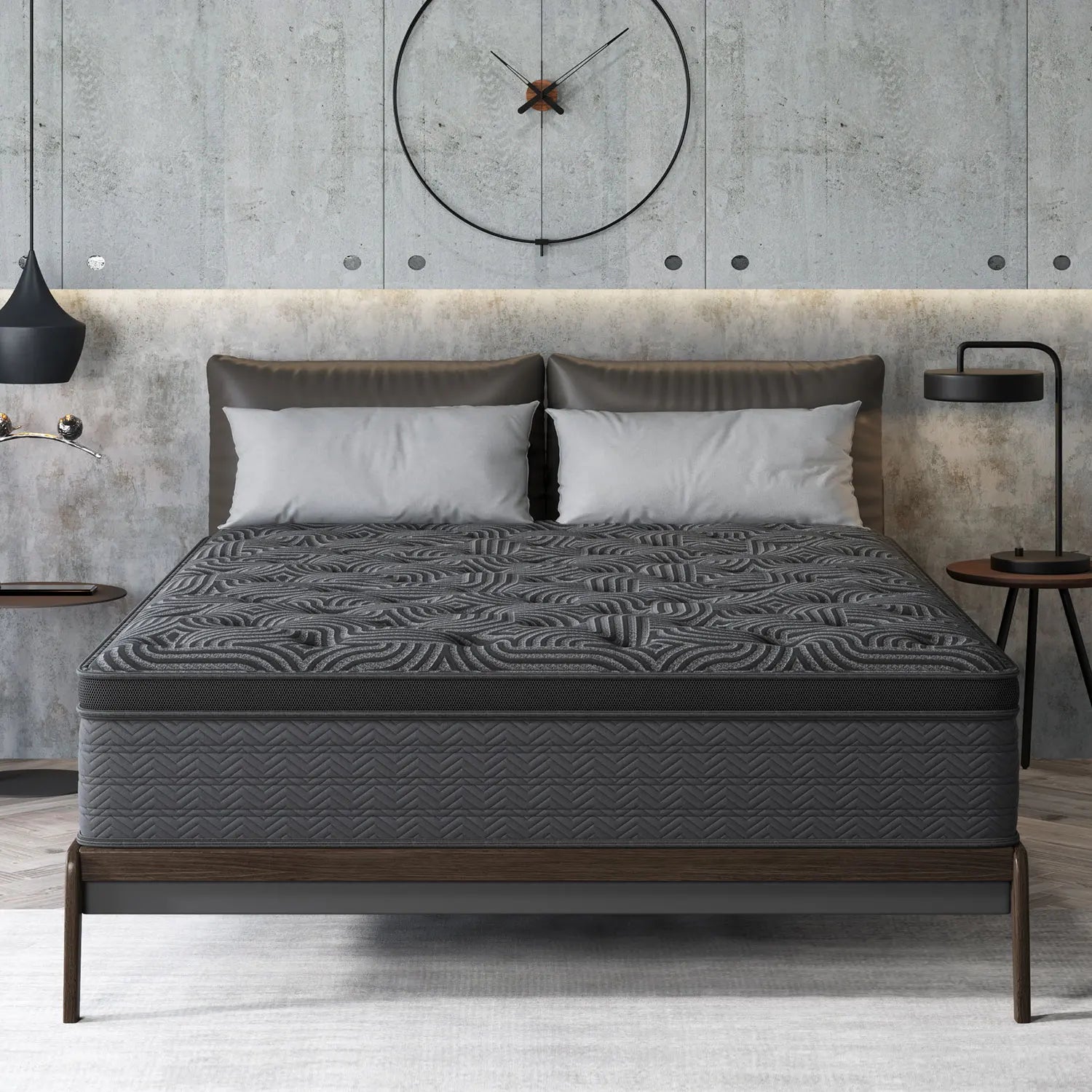 Memory Foam Hybrid Mattress – Twin / Full / Queen / King (10 / 12 / 14 Inch, Medium Firm)