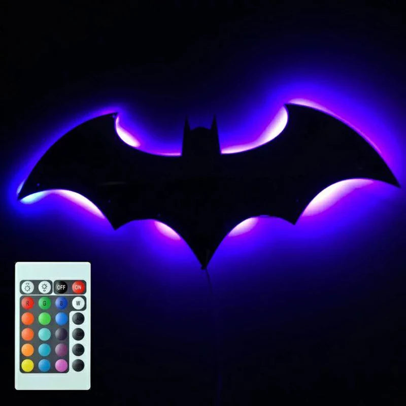 ZK50 LED Night Light Wall Lamp – Color Changing Bat Wing Design