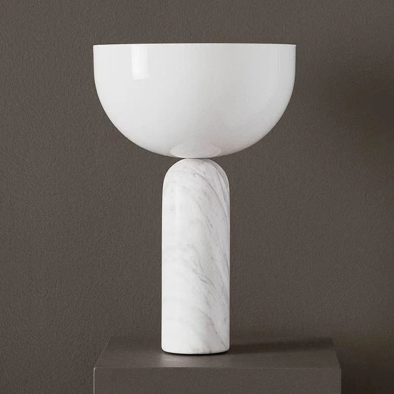 Danish Designer Luxury Marble Floor Lamp Minimalist LED Mushroom Table Light Acrylic Lampshade Decor Bedroom Bedside Study Hotel