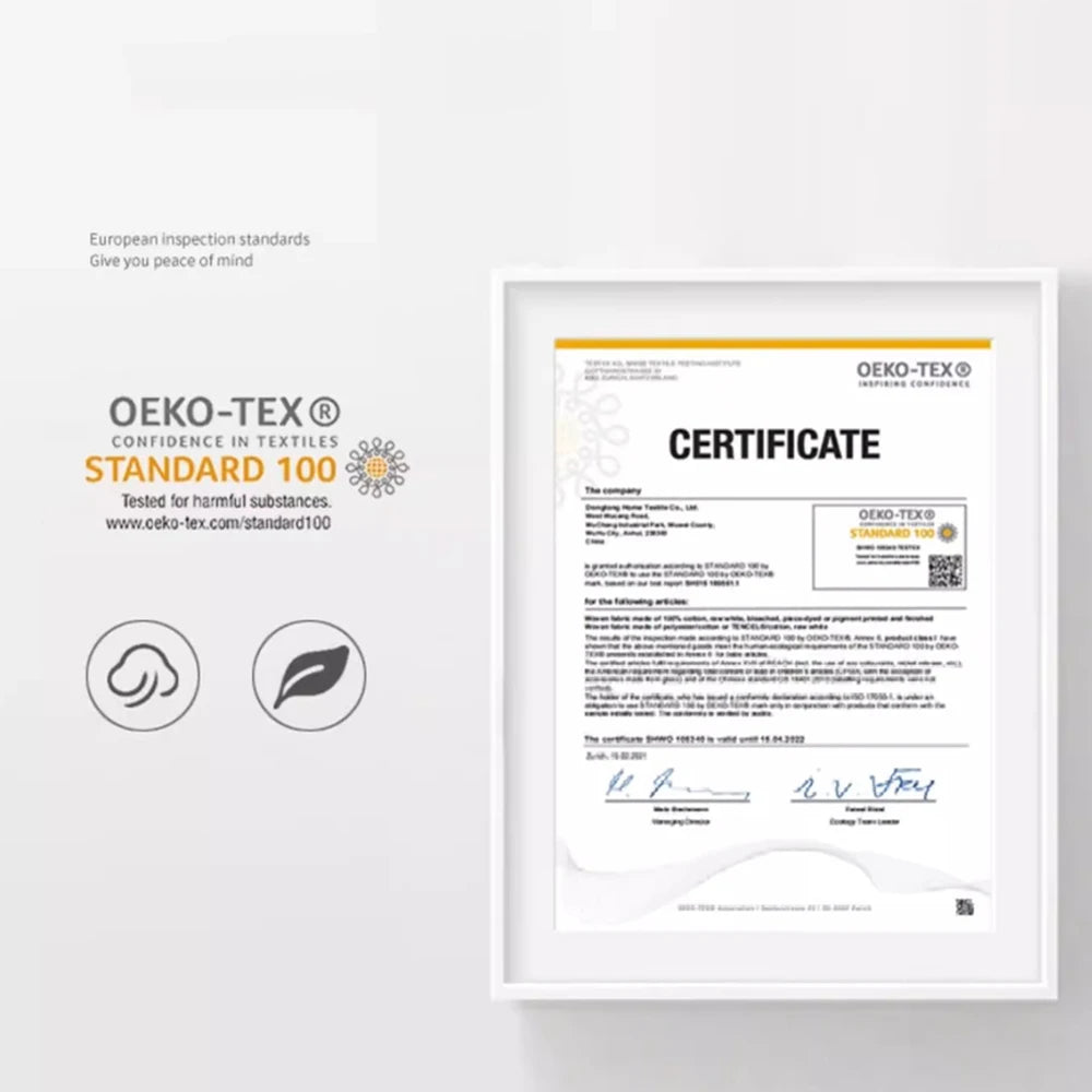 Sondeson Luxury White 100% Goose Down Pillow Down-proof Queen King 100% Cotton Bedding 3D Style Rectangle Winter Bedding Pillows