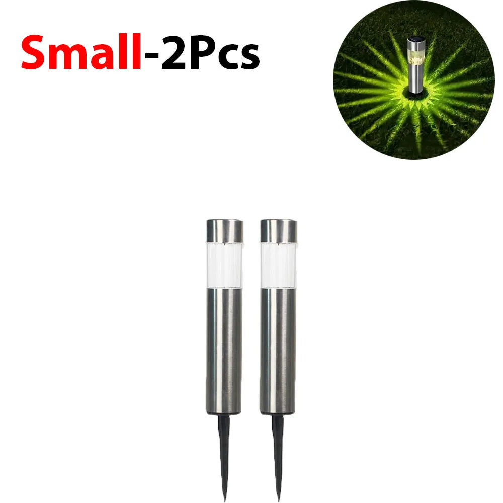 Solar Garden Pathway Lights – Outdoor LED Ground Lights (Pack Options)