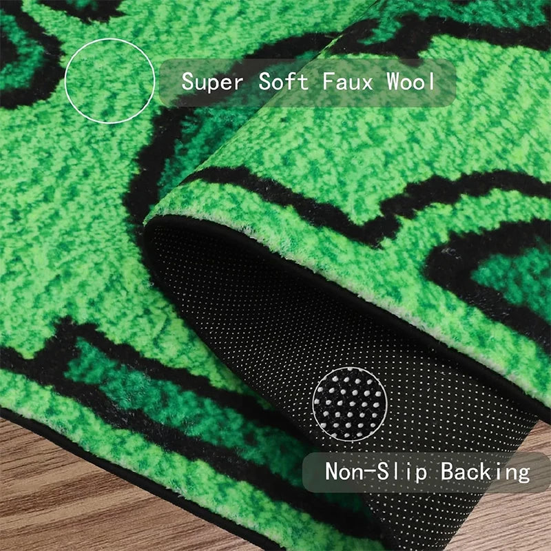 Cartoon Money Rugs Waterproof Floor Mat Fluff Carpet Non-slip DoorMat Unique Living Room Decor Rug For Bathroom Hallway Balcony