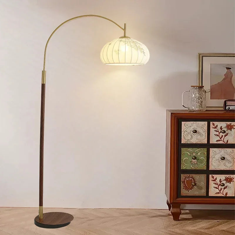 DORIAN Contemporary Floor Lamp Luxury Living Room Bedroom Study Villa Hotel LED Retro Creativity Decorative Standing Light