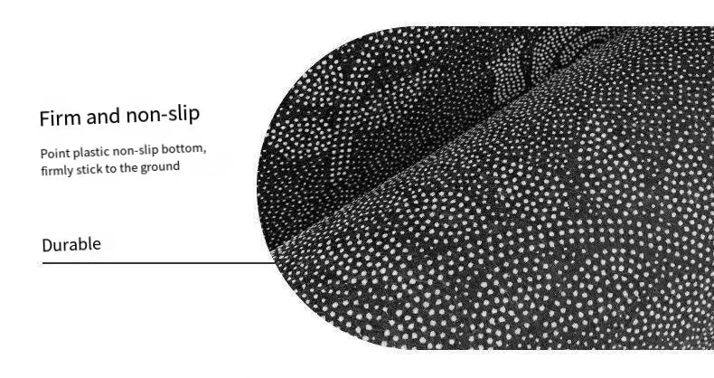 VIKAMA Minimalist Geometric Rug Durable Slip Resistant Water Absorbent Kitchen Living Room Foyer Balcony Rug Home Decor