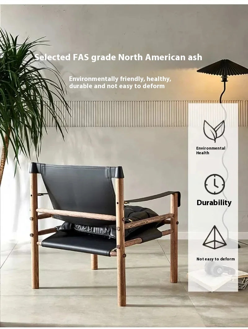 Designer Vintage Accent Chair – Single Lounge Sofa Chair