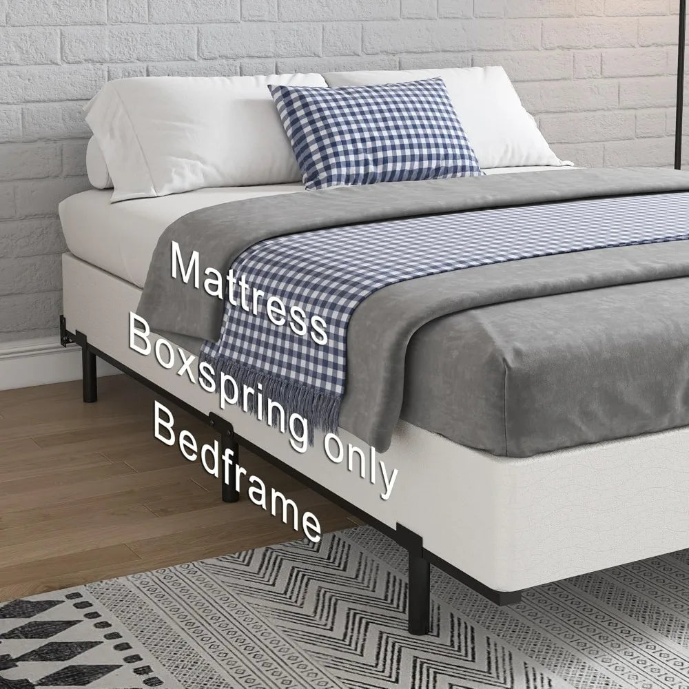 High-Profile King Box Spring – 7″ Tall Durable Mattress Foundation (3000 lb Support)