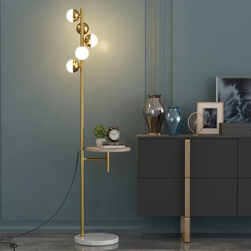 ASHER Contemporary Floor Lamp Luxury Living Room Bedroom Study Villa Hotel LED Fashion Creativity Decorative Standing Light