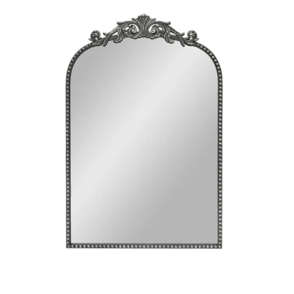 24" x 34" Traditional Arched Decorative Mirror for Home, Living Room, Hallway