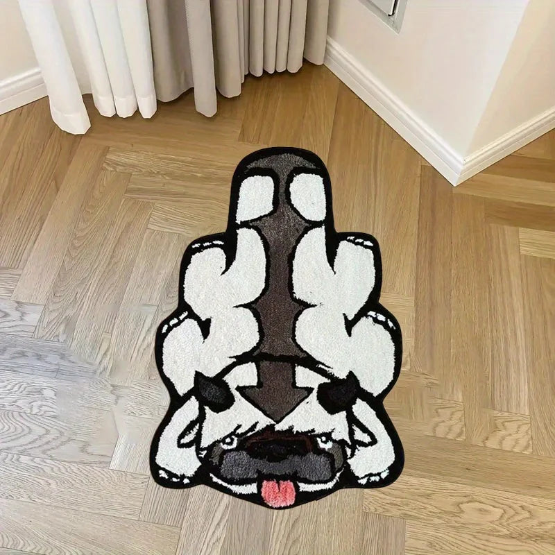 VIKAMA Cartoon Cute Rug - Warm Bedside Rug for Bedroom, Coffee Table Rug, Sofa Rug, Floor Mat for Home Decoration