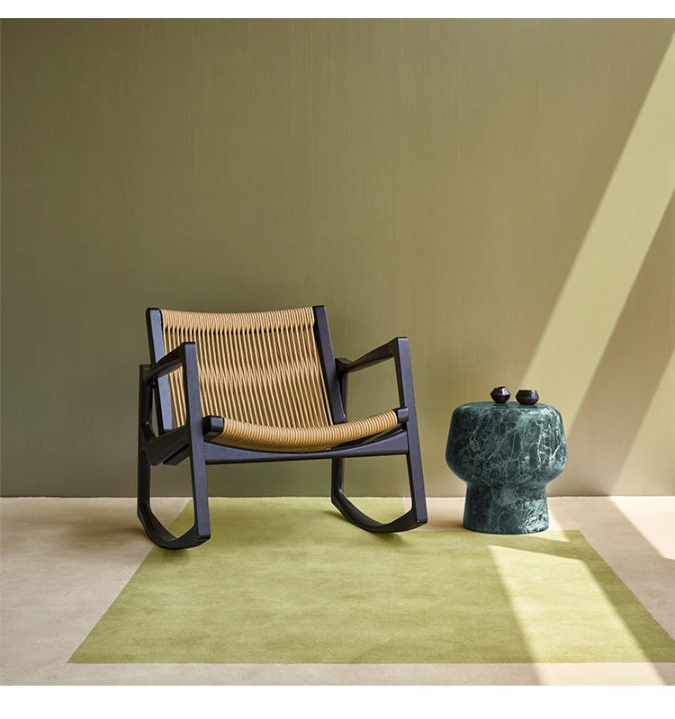 Luxury marble texture coffee tables fashionable green marble effect side table for living room modern