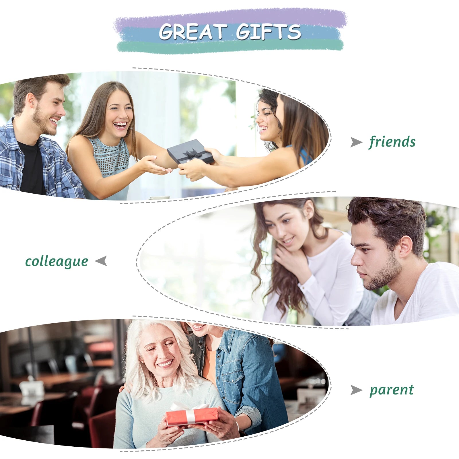 6PCS Anti-Slip Round Dessert Plates – Retro Style Plastic Party Dishes