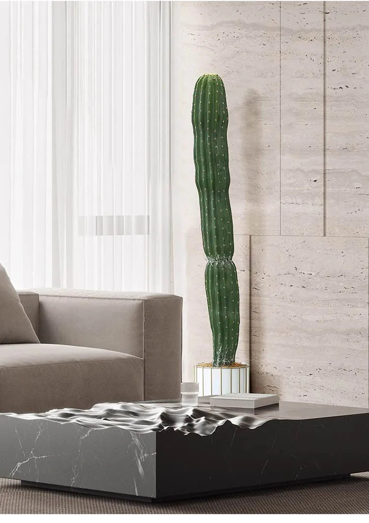 Modern Artificial Cactus Large Garden Yard Artificial Plants Decorations Elegant Plants Beautiful Fake Bonsai Aesthetic Supplies