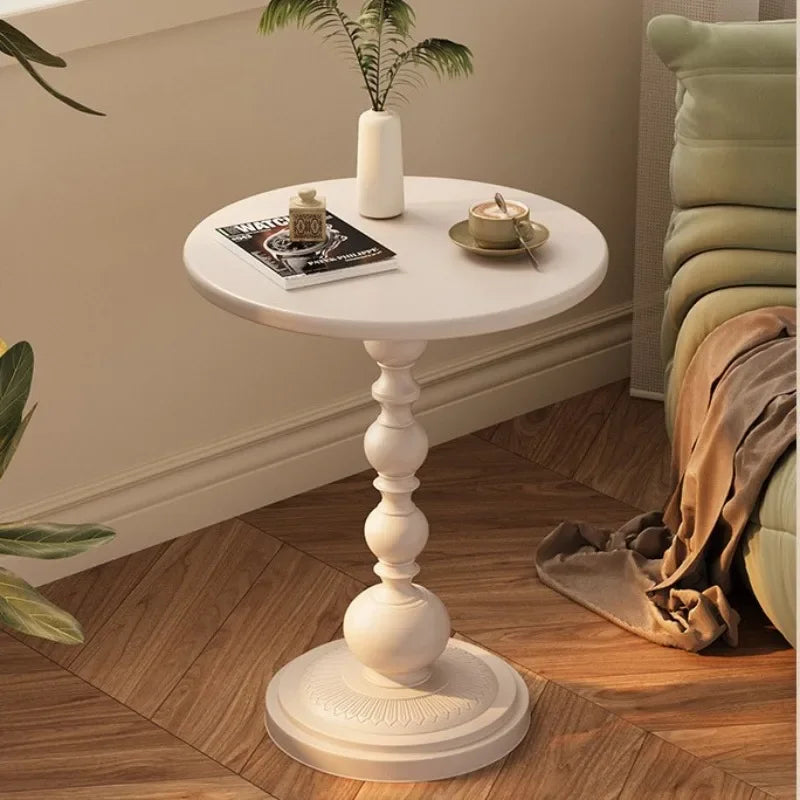 Minimalist Round Side Table Metal Vintage Luxury Modern Small Side Table Living Room Design Mesa Centro Salon Furniture for Home